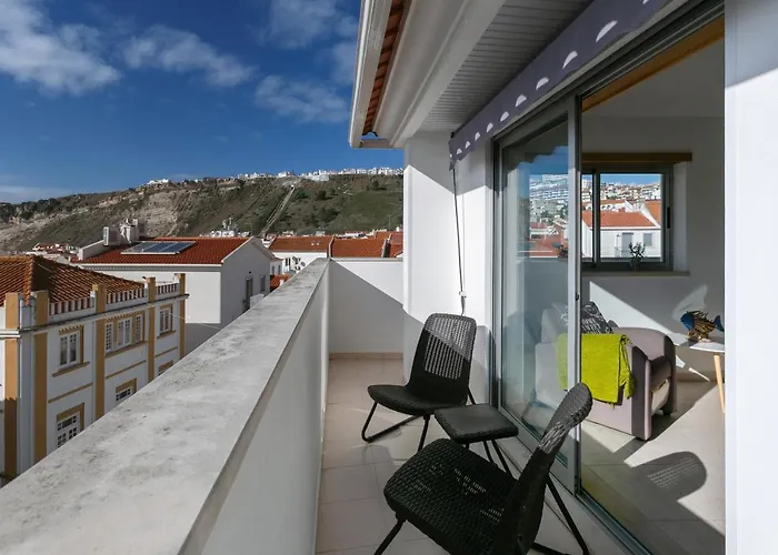 Vue Sur La Nazaré